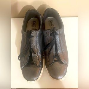 Keds Rise Metro Glitter Silver Sneakers Sz 11